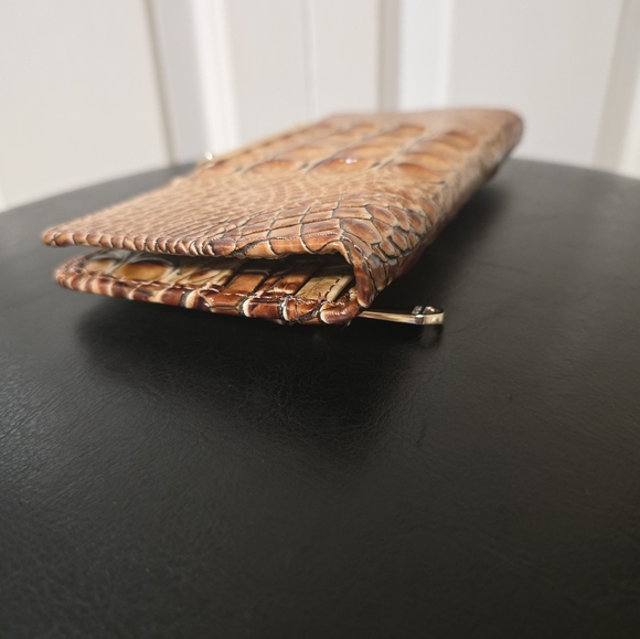 NEW Brahmin Ady Leather Wallet - Color: Luggage Brown - Picture 6 of 7